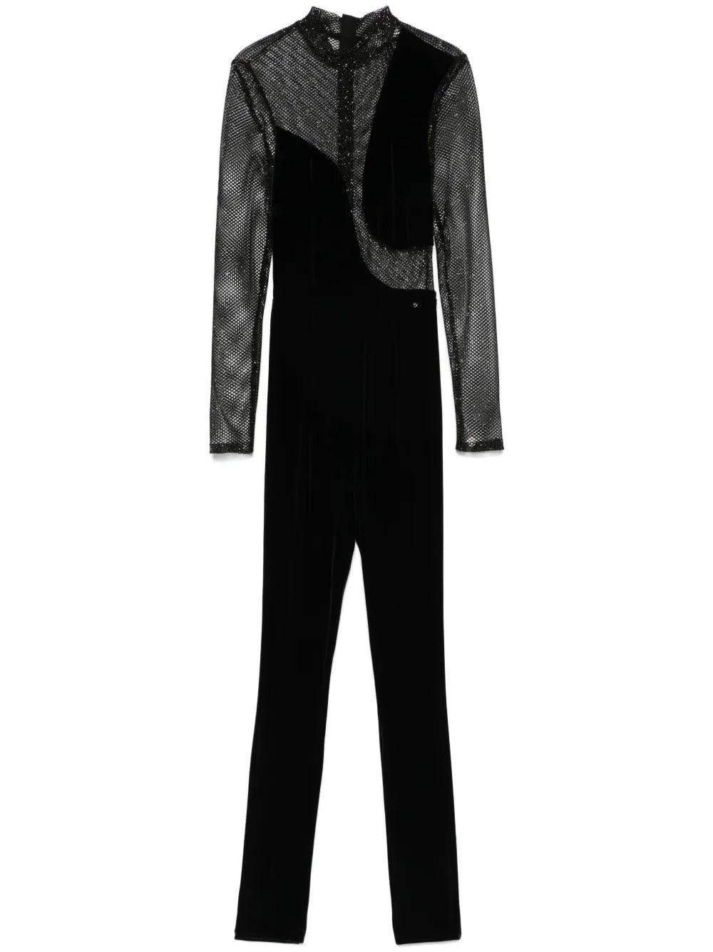 velvet jumpsuit