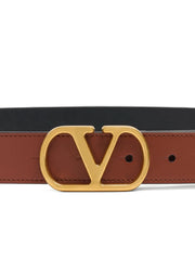 Vlogo Signature Leather Belt