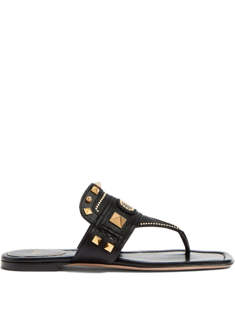 Plaster Caster leather sandals