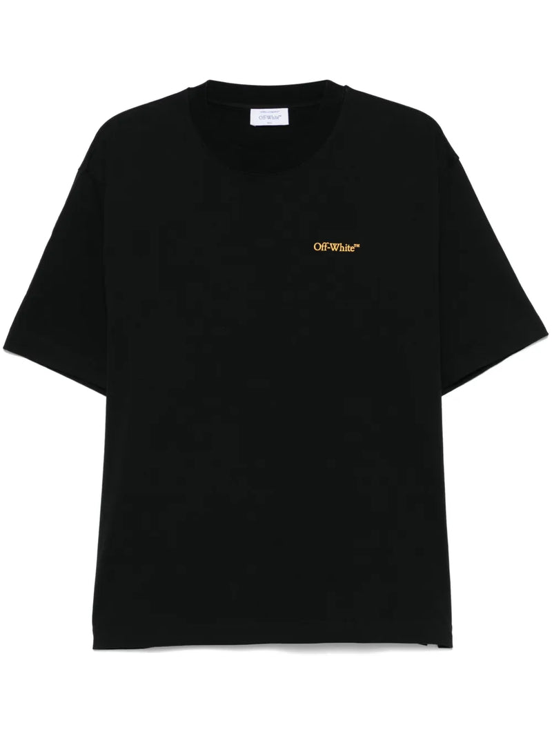 Off-White tape-arrow short-sleeve T-Shirt Black