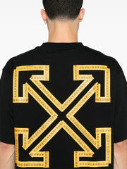 Off-White tape-arrow short-sleeve T-Shirt Black