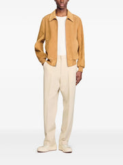 suede bomber jacket