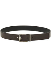 reversible leather belt