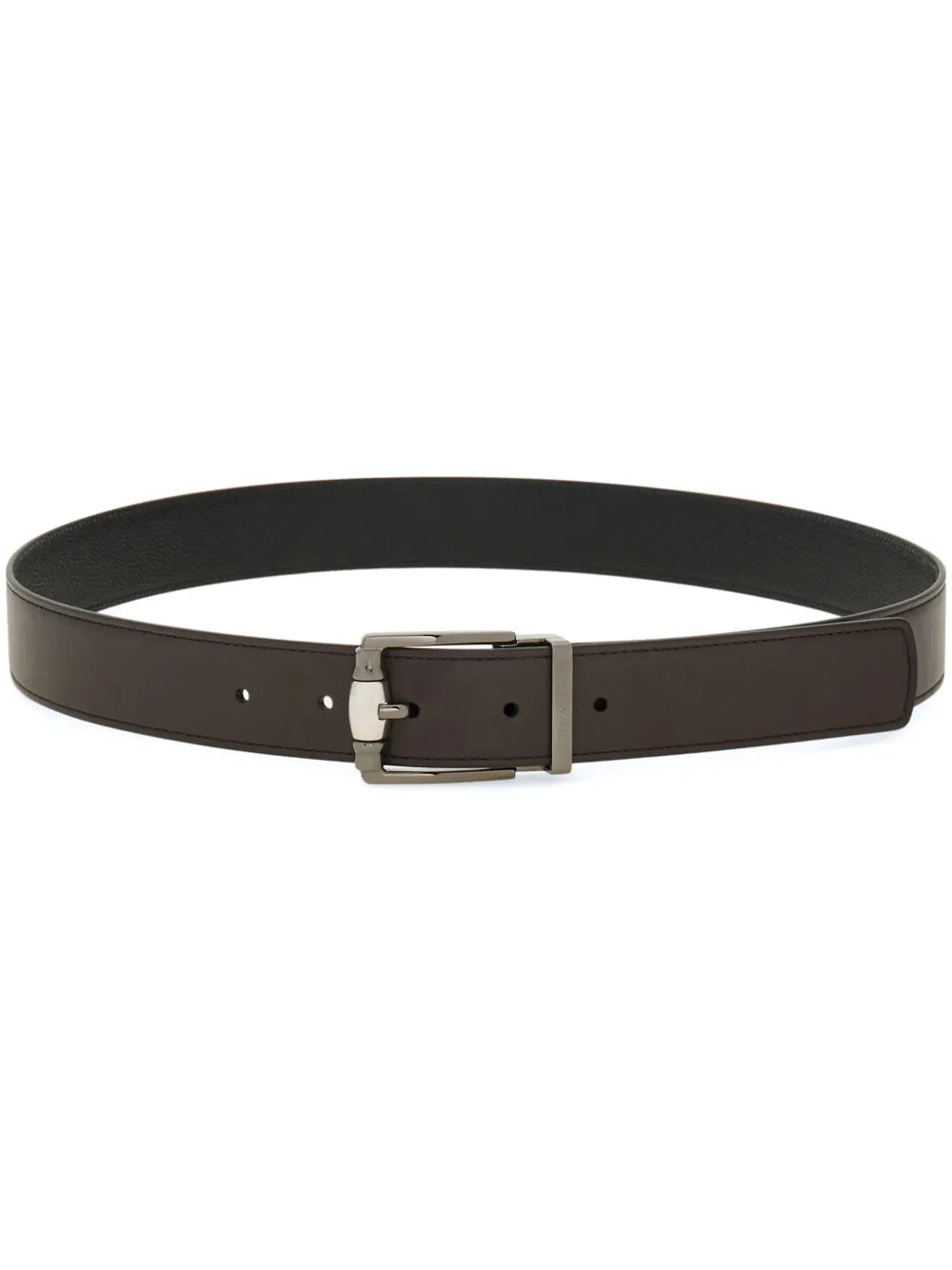 reversible leather belt