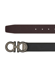 reversible leather belt