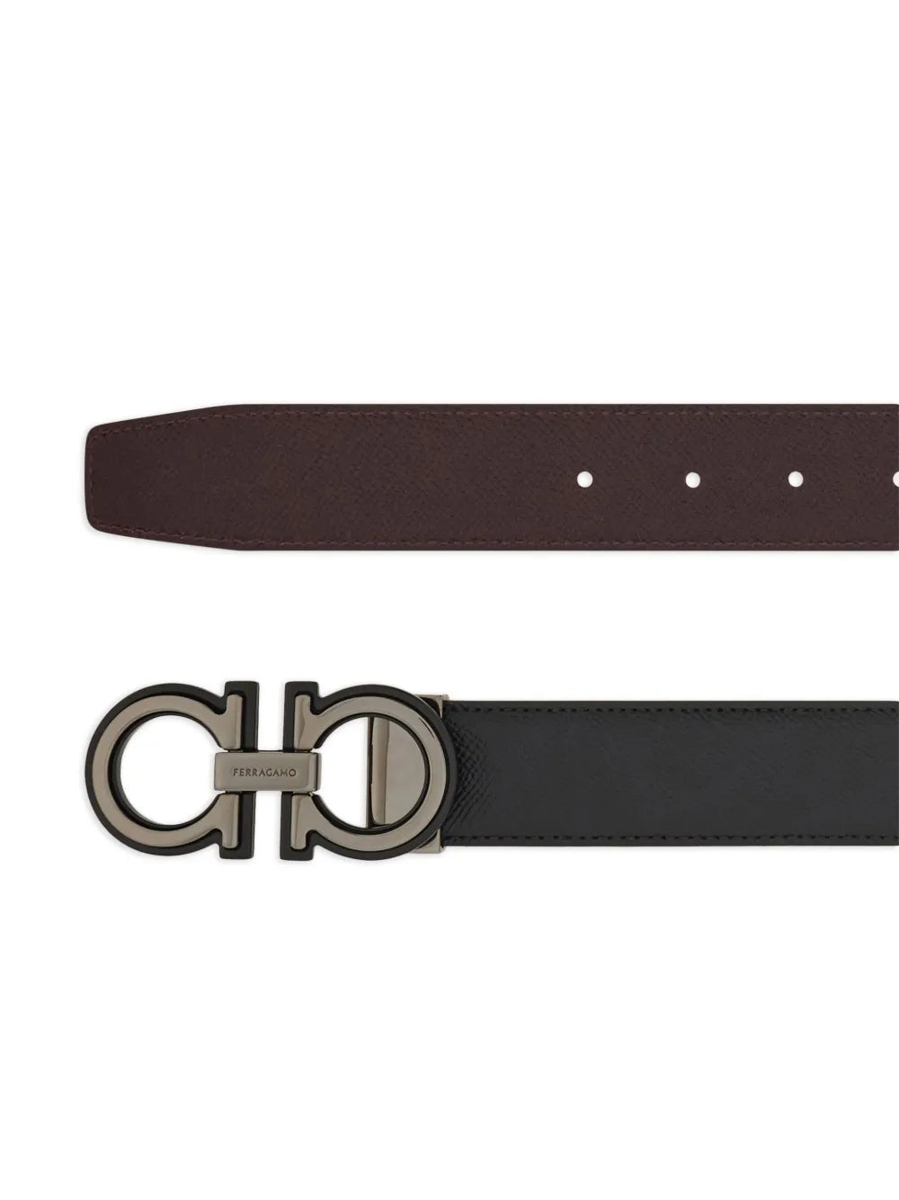 reversible leather belt