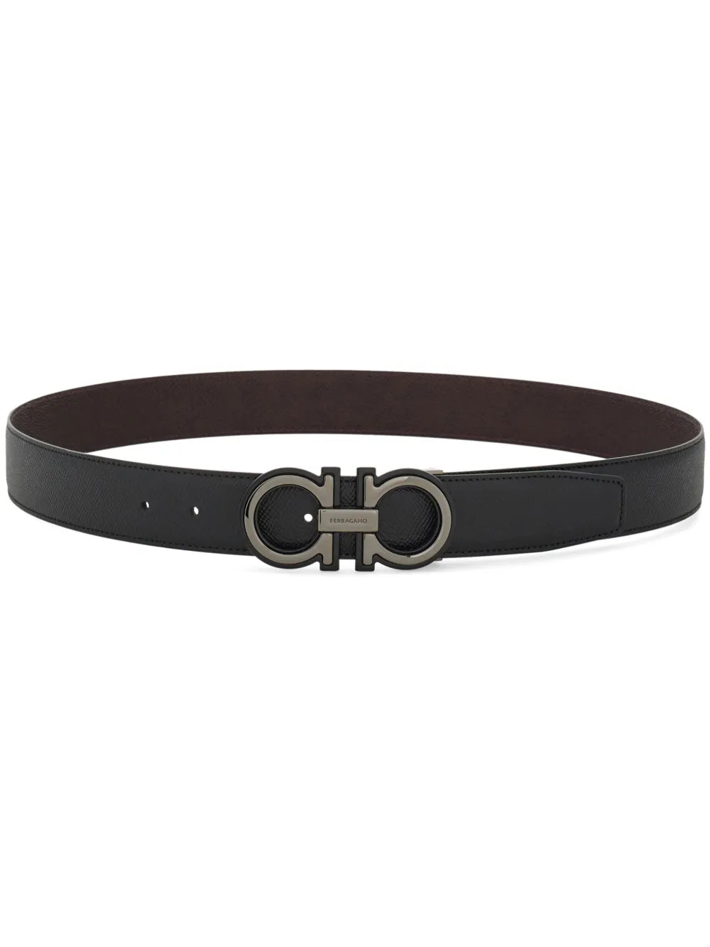 reversible leather belt