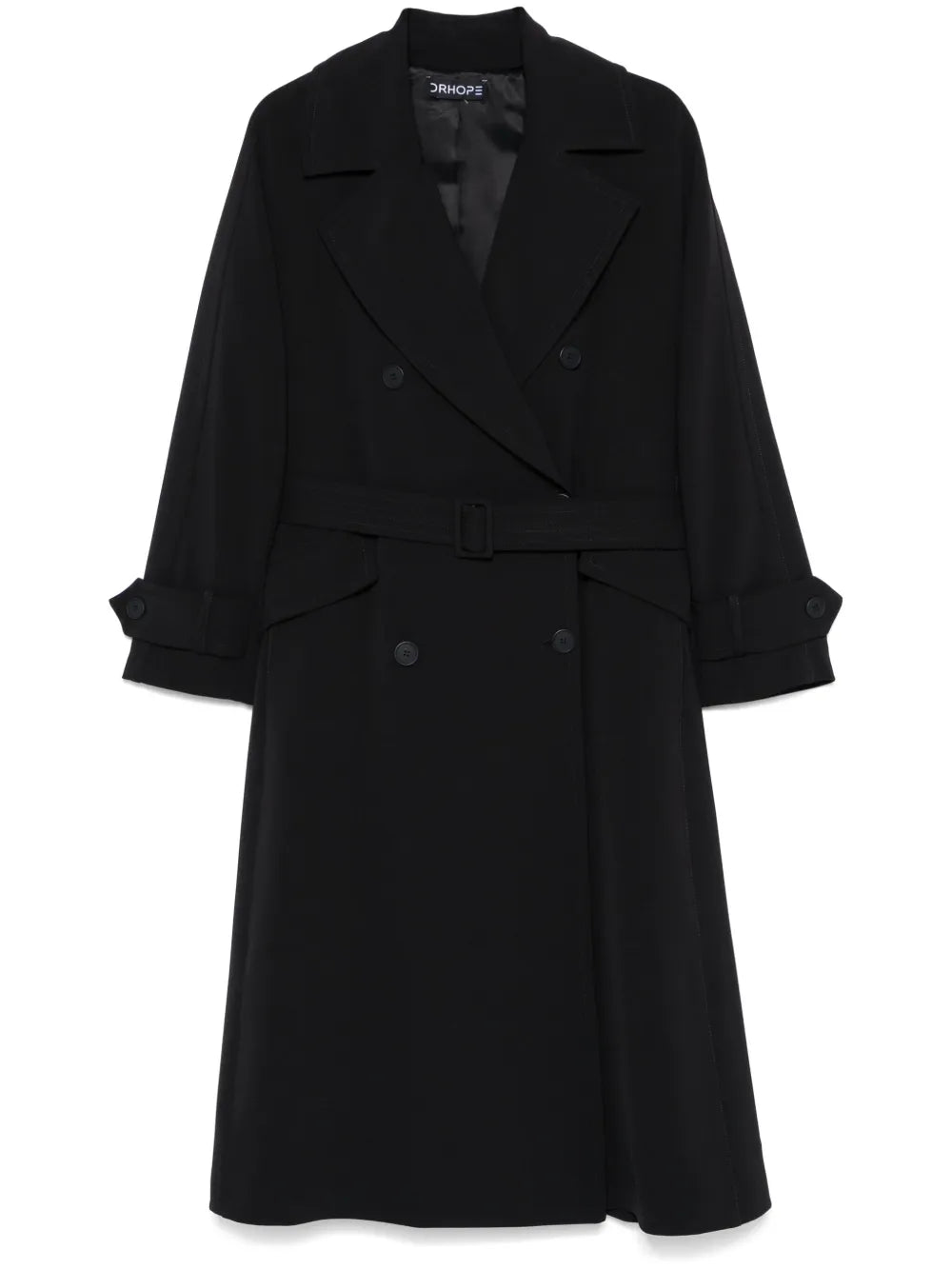 belted trench coat