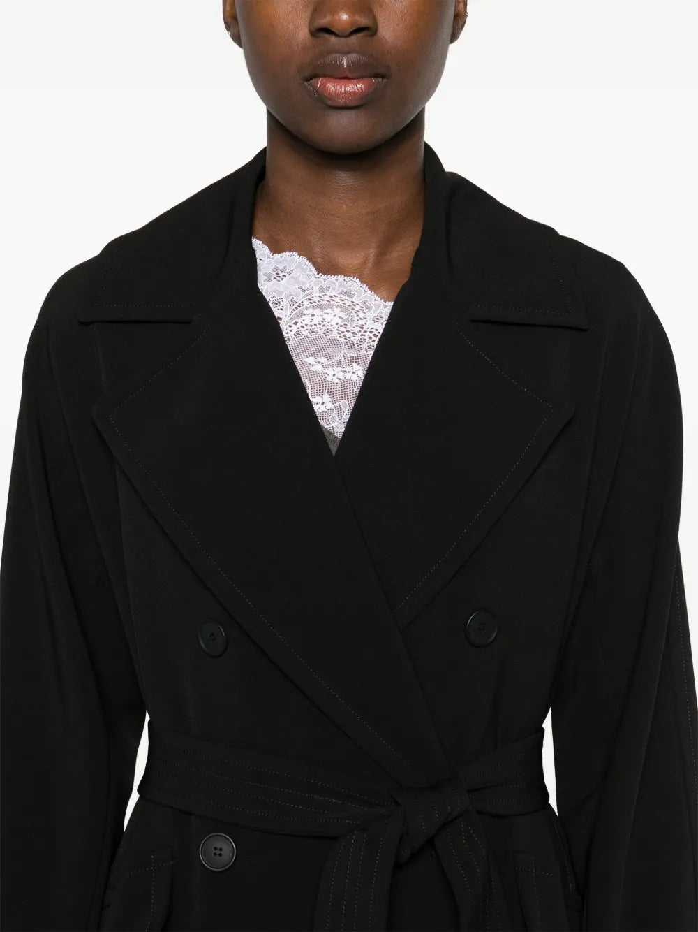 belted trench coat