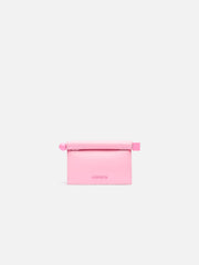 Jacquemus The Small Rond CarreClutch Mini Take-Away Pouch Bag Pink