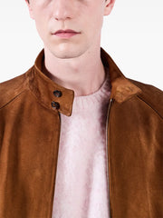 suede bomber jacket
