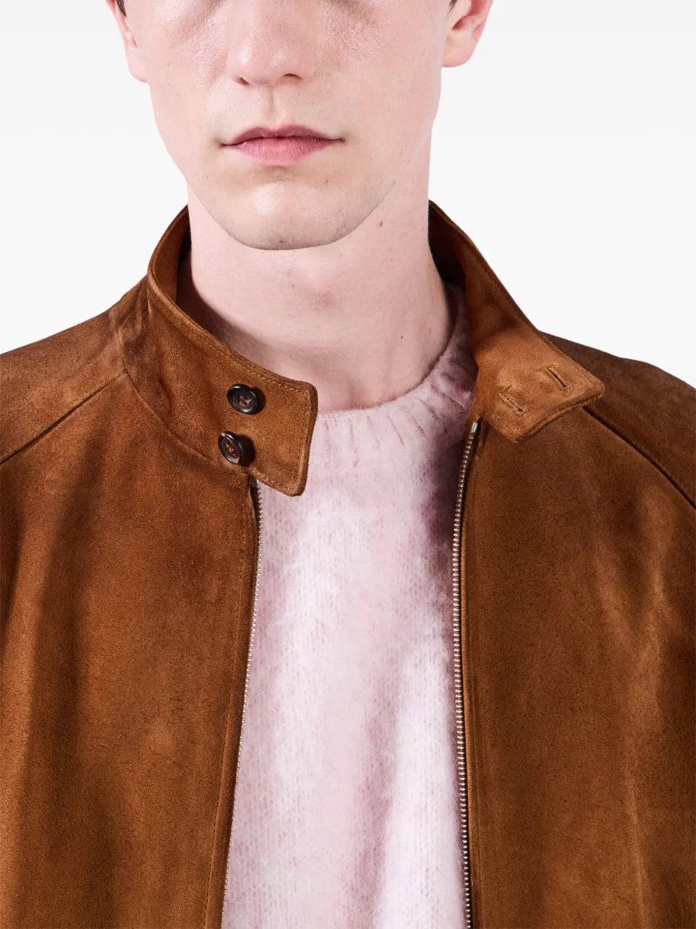 suede bomber jacket