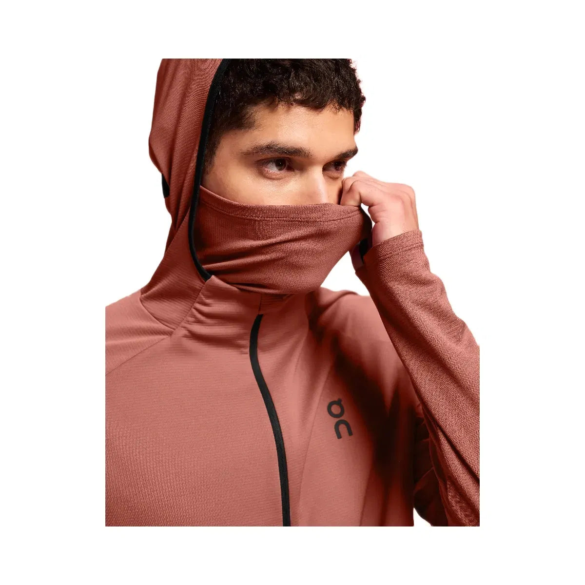 On Climate Zip Hoodie Auburn