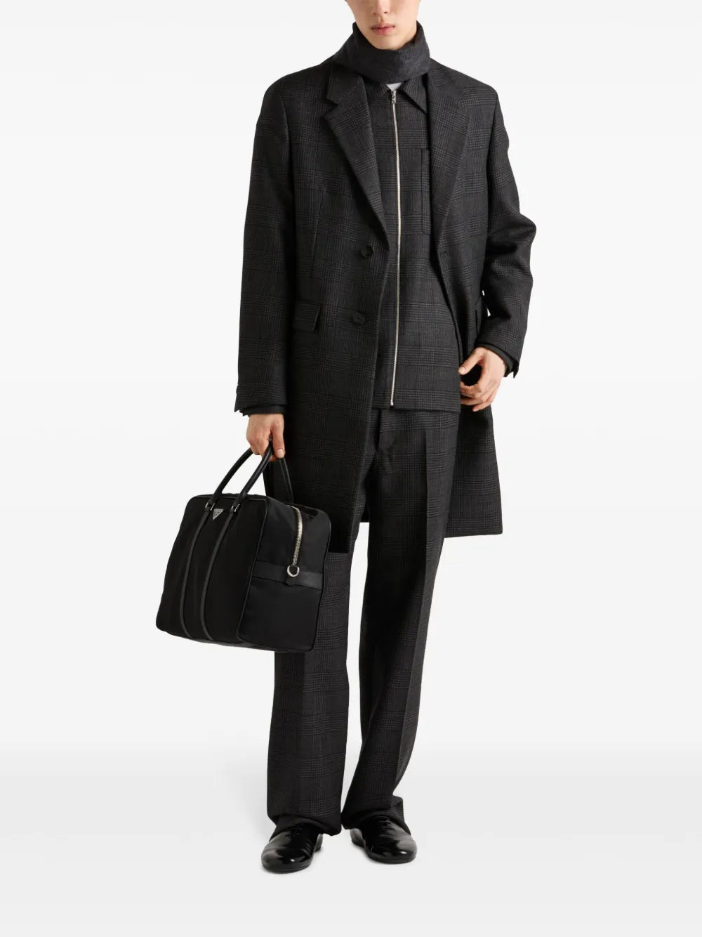 leather luggage bag