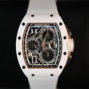 Richard Mille RM72-01 Automatic Winding Lifestyle Flyback Chronograph White Ceramic