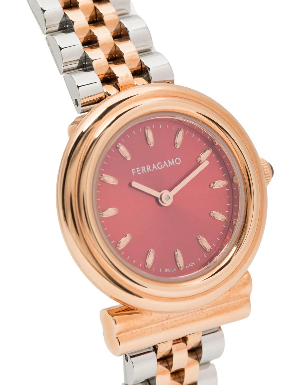 Gancini twisted watch