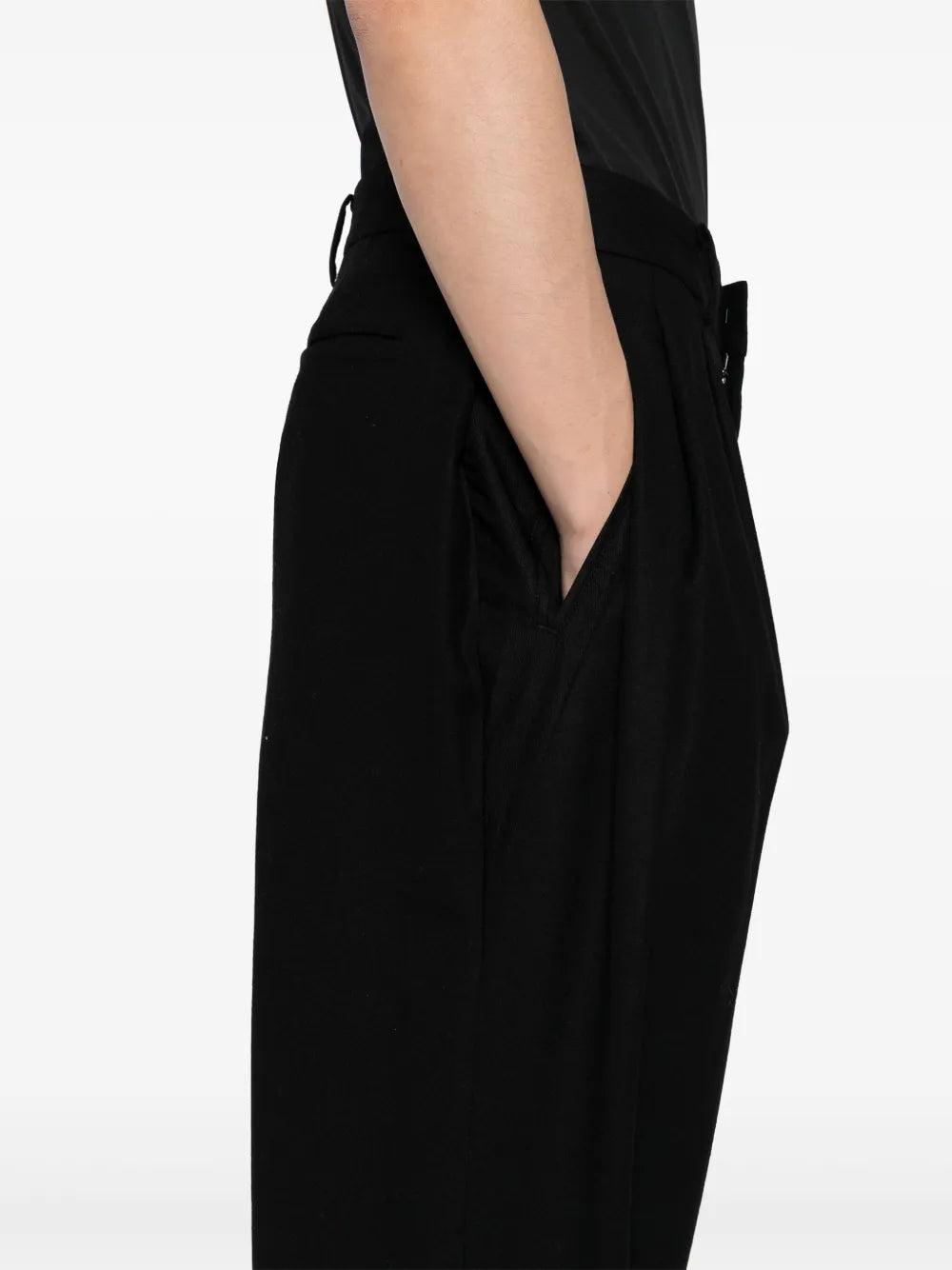 double-tuck trousers