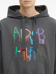 embroidered-logo Hoodie