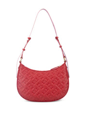 monogram-pattern shoulder bag