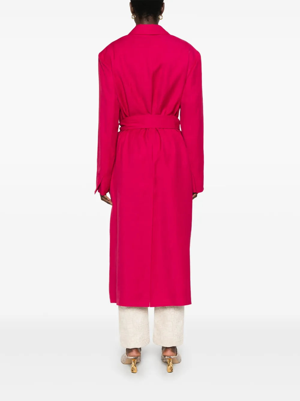 belted trench coat