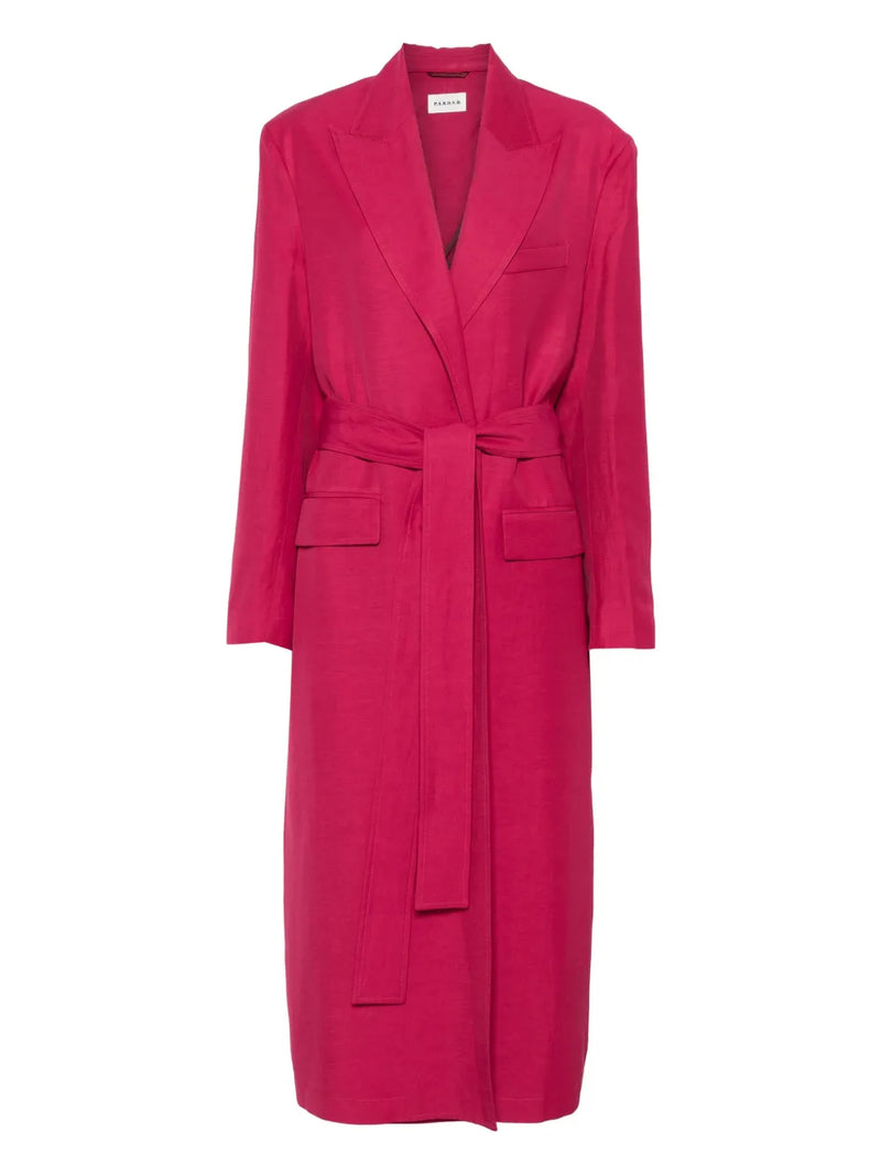 belted trench coat