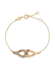 interlocking wishbone bracelet