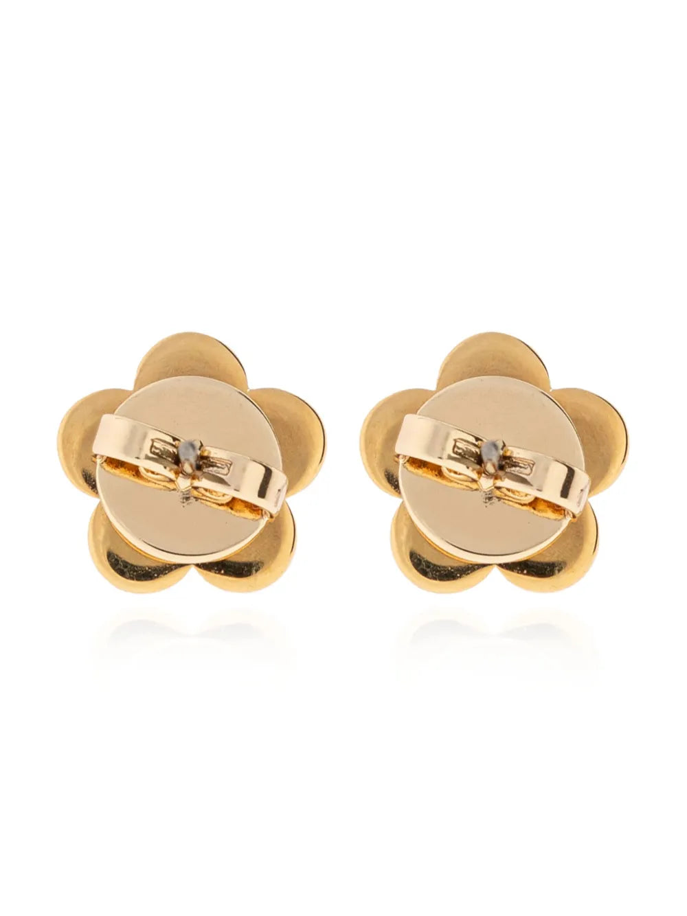logo-engraved earrings