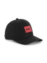 logo-patch cotton cap