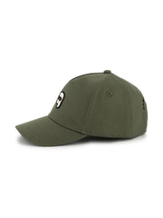 logo-embroidered cotton cap