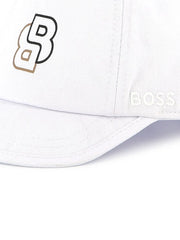 logo-print cap