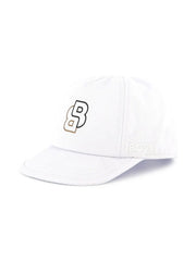 logo-print cap