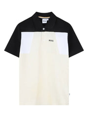 colour-block polo shirt