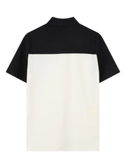 colour-block polo shirt
