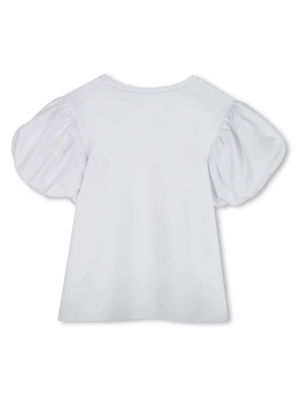 puff sleeves cotton T-Shirt