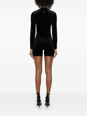 velvet playsuit