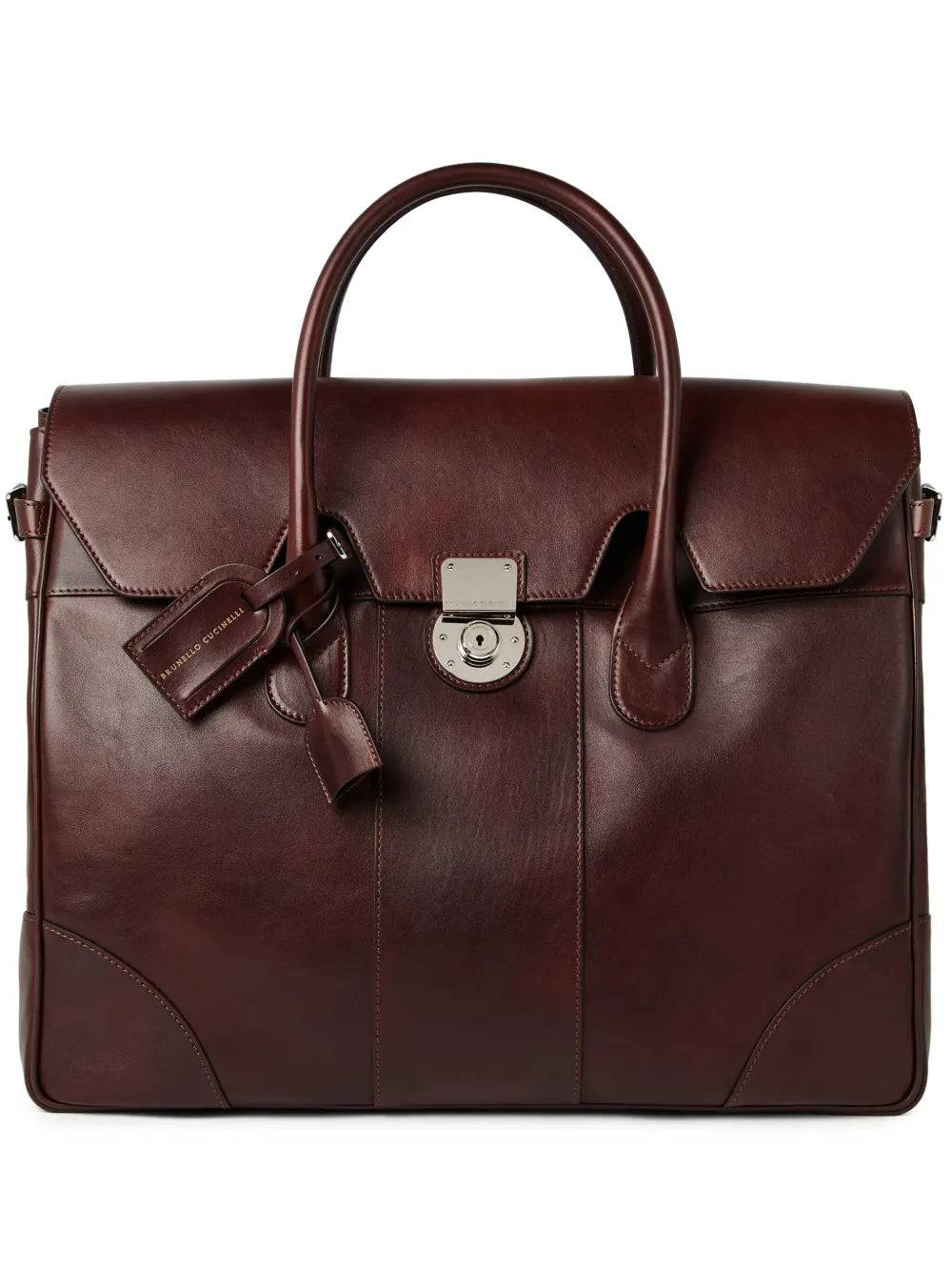leather luggage bag