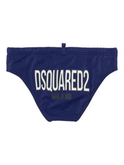 logo-print swim briefs