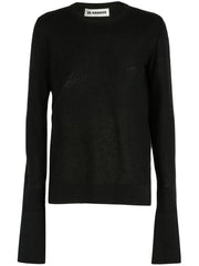 fine-knit jumper