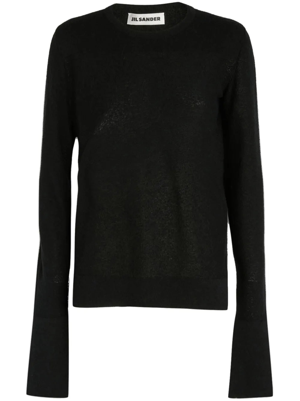 fine-knit jumper