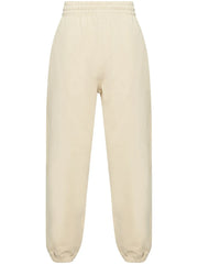 Check Label cotton track pants