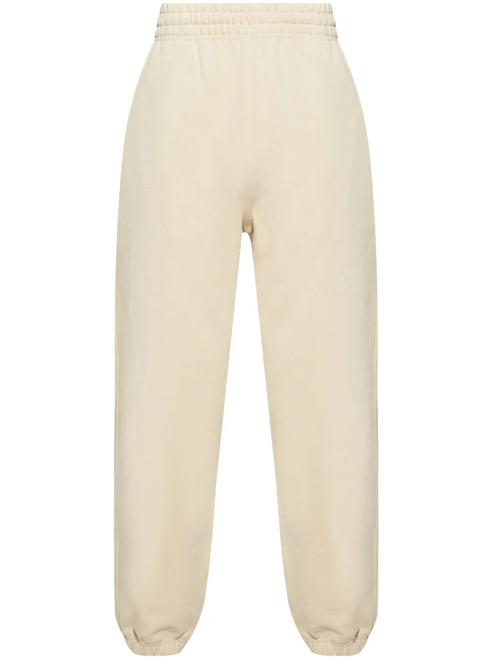 Check Label cotton track pants