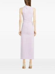 draped maxi dress
