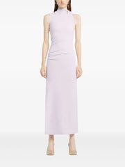 draped maxi dress