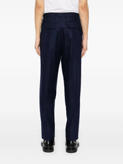 tapered-leg trousers