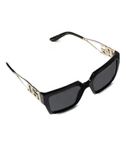embellished square-frame sunglasses