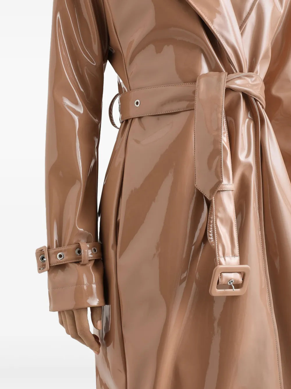 belted trench coat