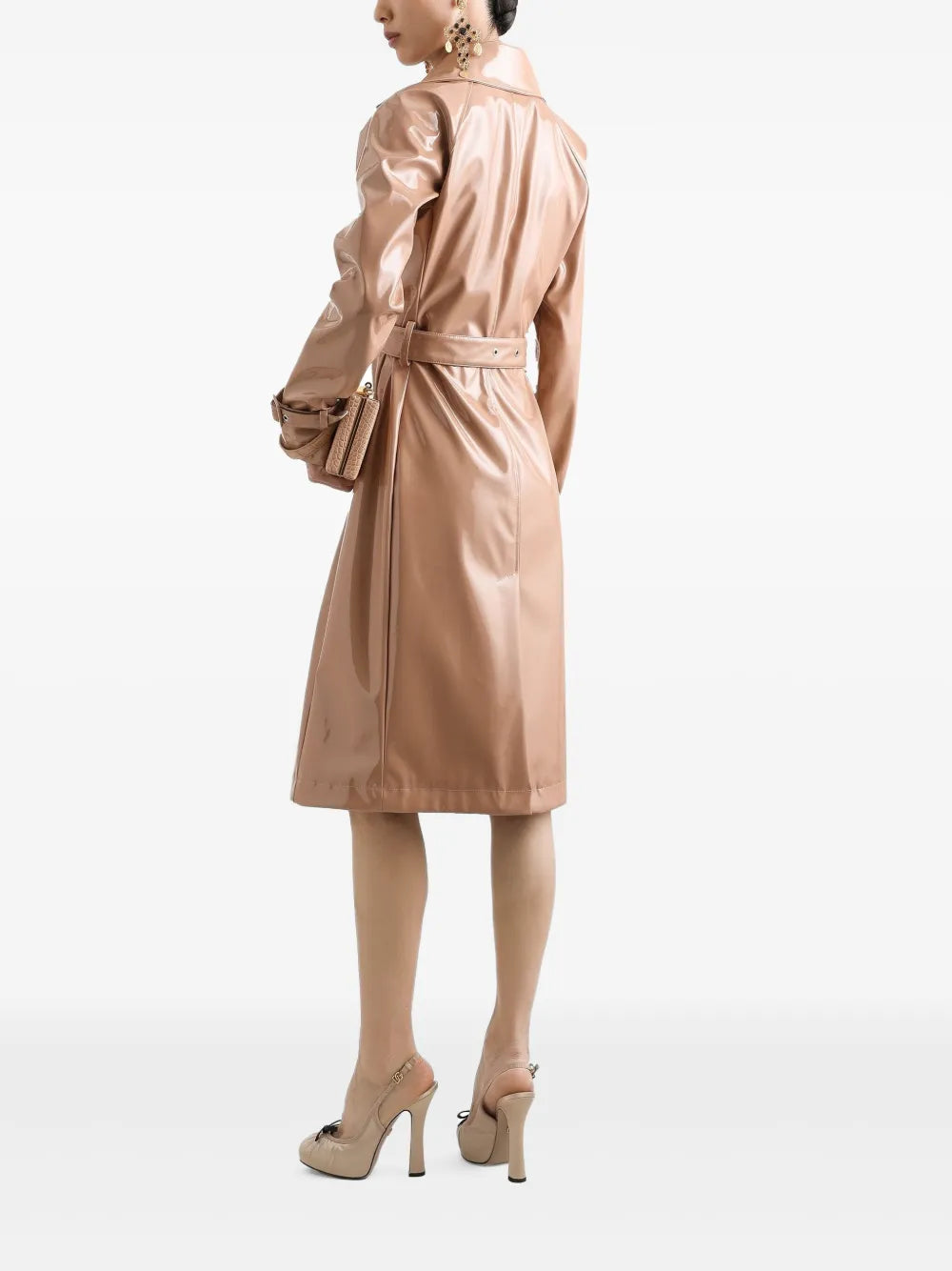 belted trench coat