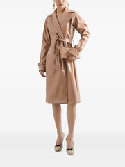 belted trench coat