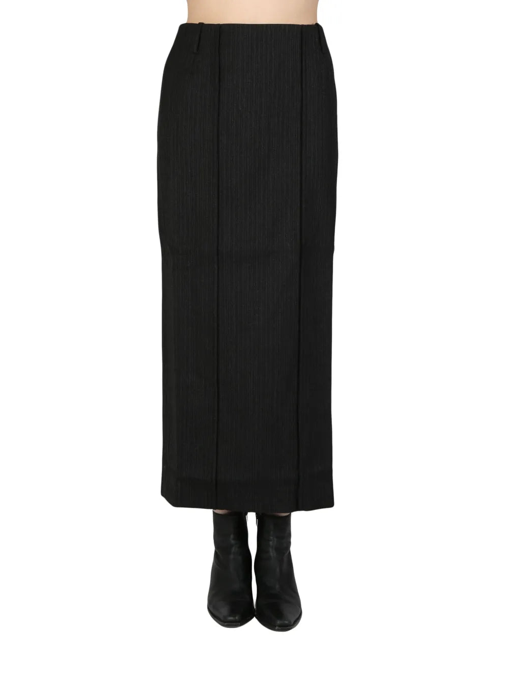 Wool Midi Skirt