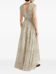 Printed Silk Dress